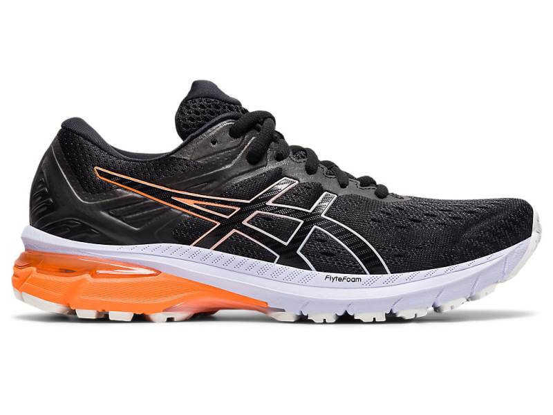 Dámské Běžecké Boty Asics GT-2000 Černé 69130QTMW